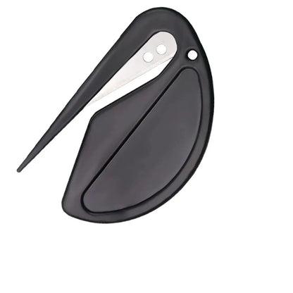 Pet Hair Knot Cutter & Detangler Tool with ergonomic design for easy pet grooming and eliminating tangles.